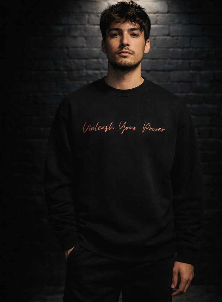 Unleash Your Power Dragon Oversized Sweatshirt